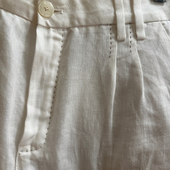 Massimo Dutti 100% Linen Tapered Trousers – Size USA 6 / EUR 38 - Picture 7 of 13